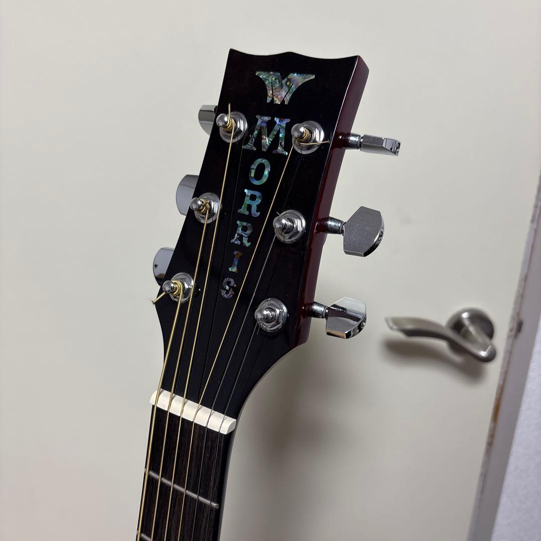 MORRIS G-021 WR （ワインレッド）アコースティックギター
