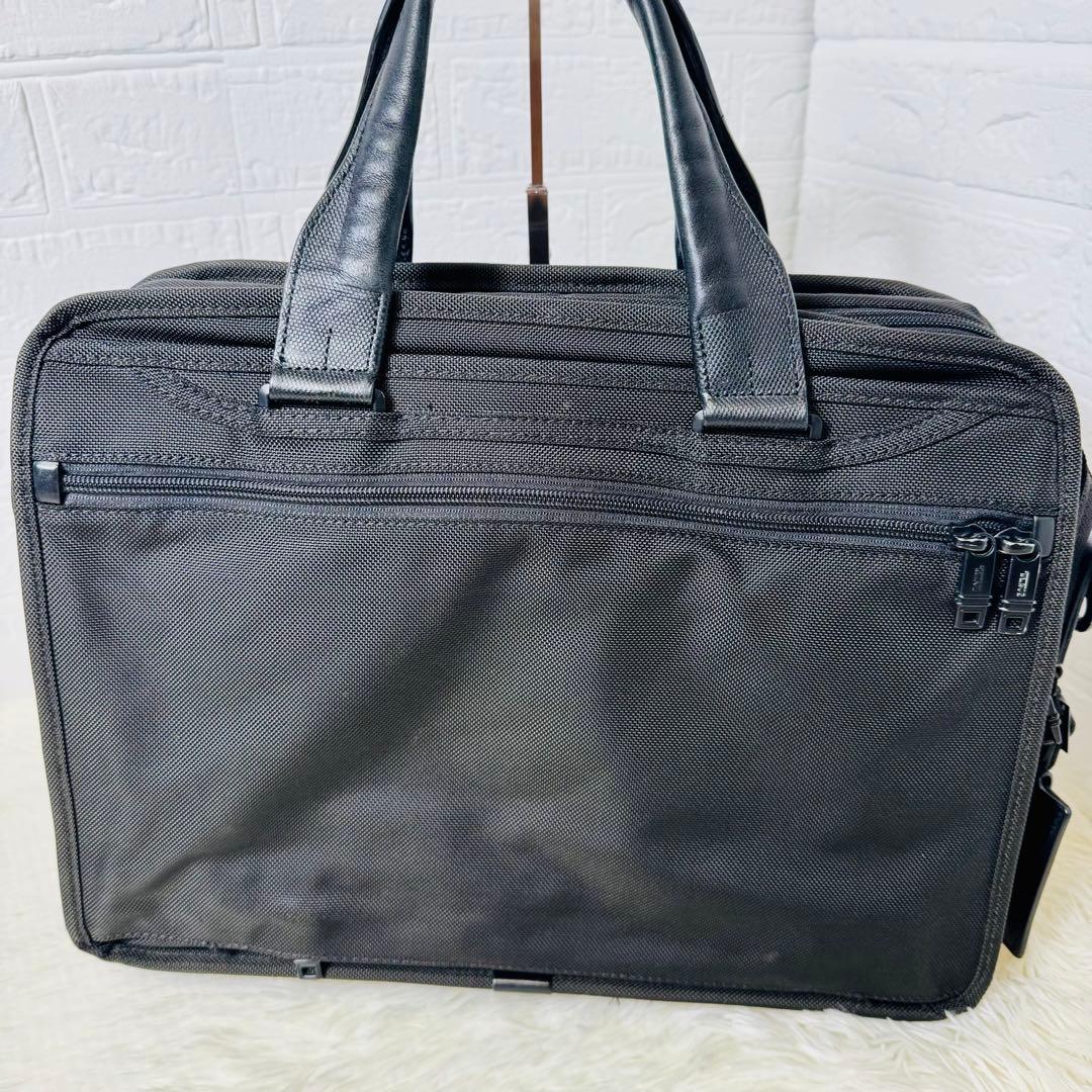 ☆美品☆TUMI アルファ2 エクスパンダブル 2WAYビジネスバッグ ブラック
