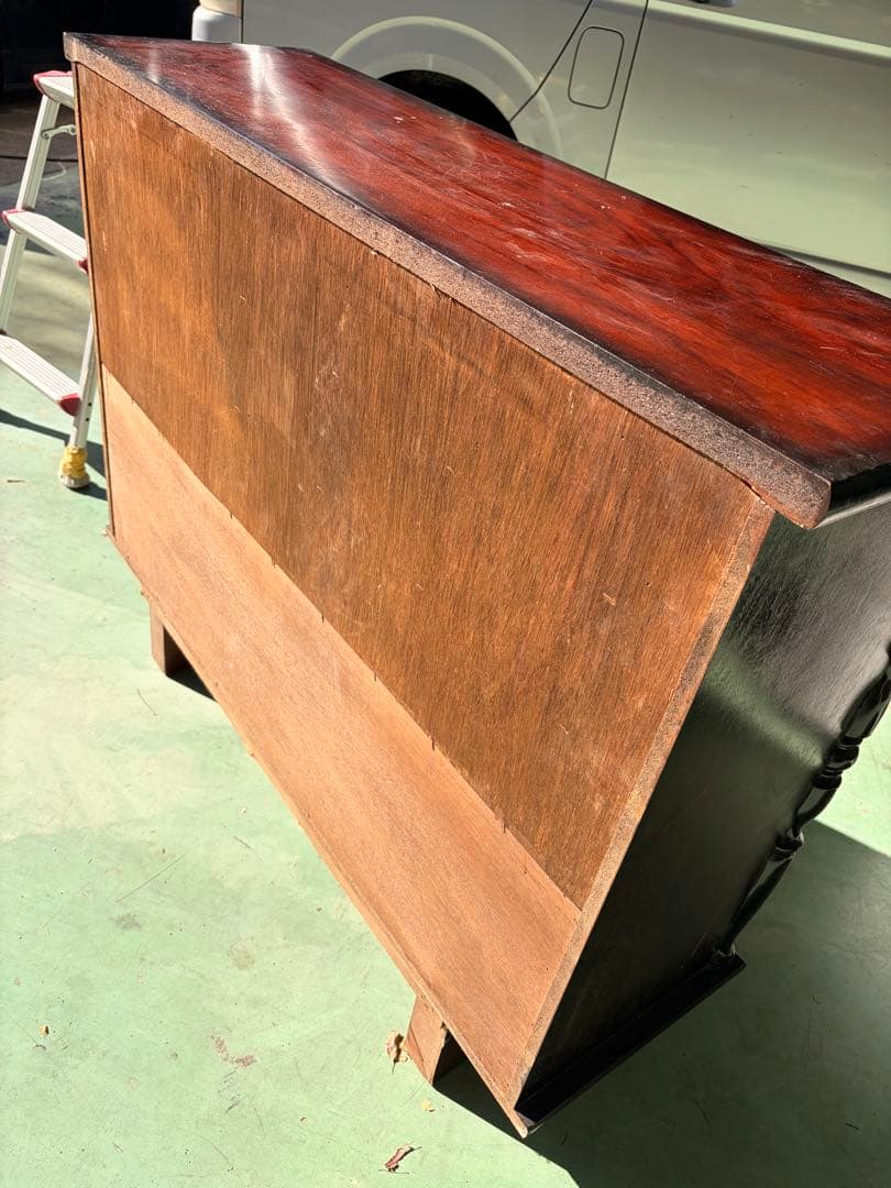 木製キャビネット　棚　アンティーク　ヴィンテージ