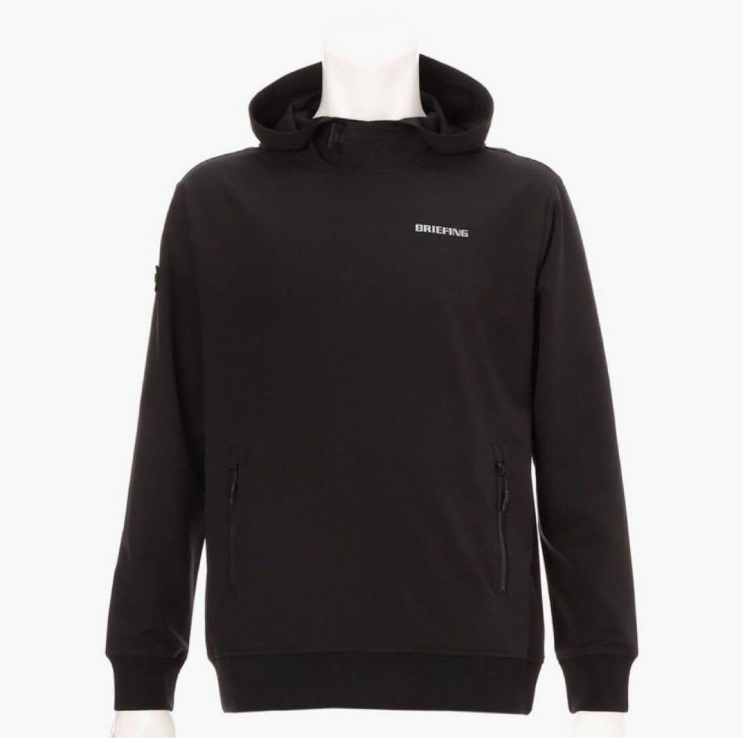 【今期新作・タグ付き】 完売品 BRIEFING メンズ フーディー 黒 L