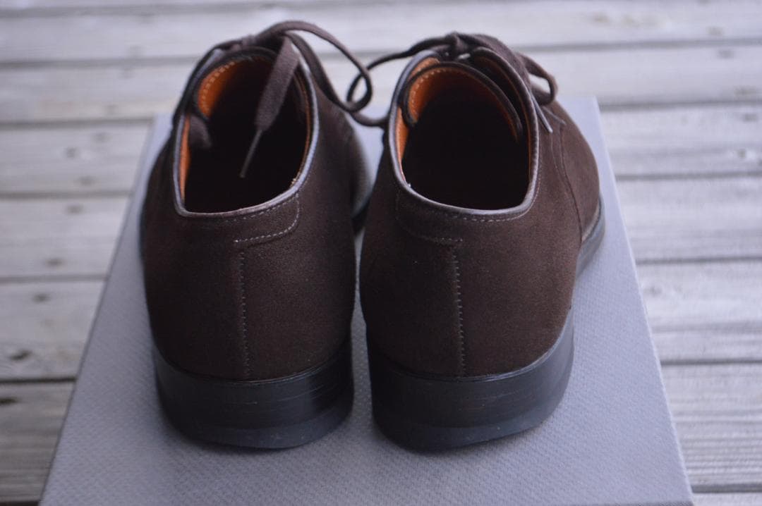 美品　ALDEN　Vチップ　6.5D　ダークブラウン　モディファイドラスト