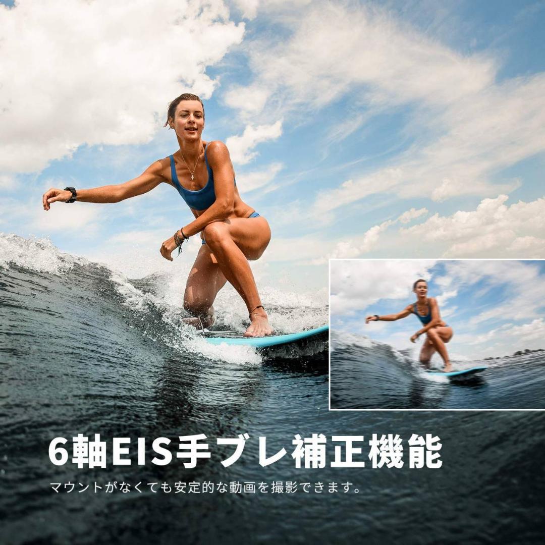 Wi-Fi搭載防水アクションカメラ 170度広角レンズ