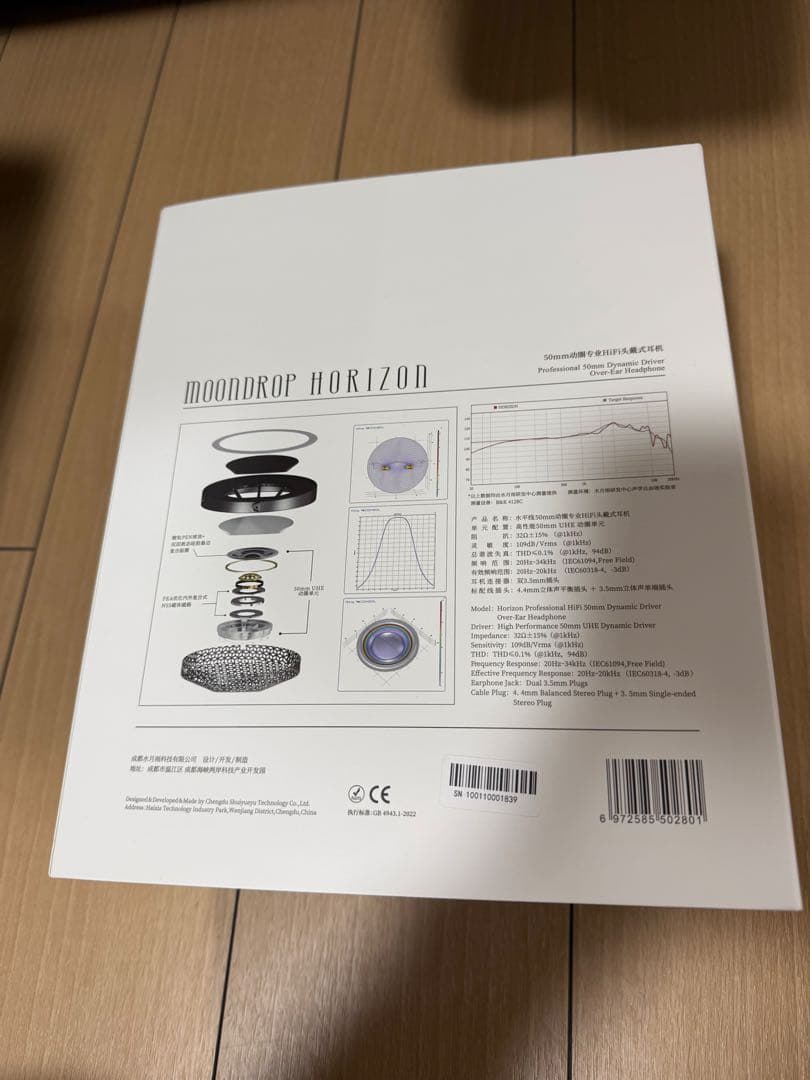 ヘッドホン MOONDROP HORIZON