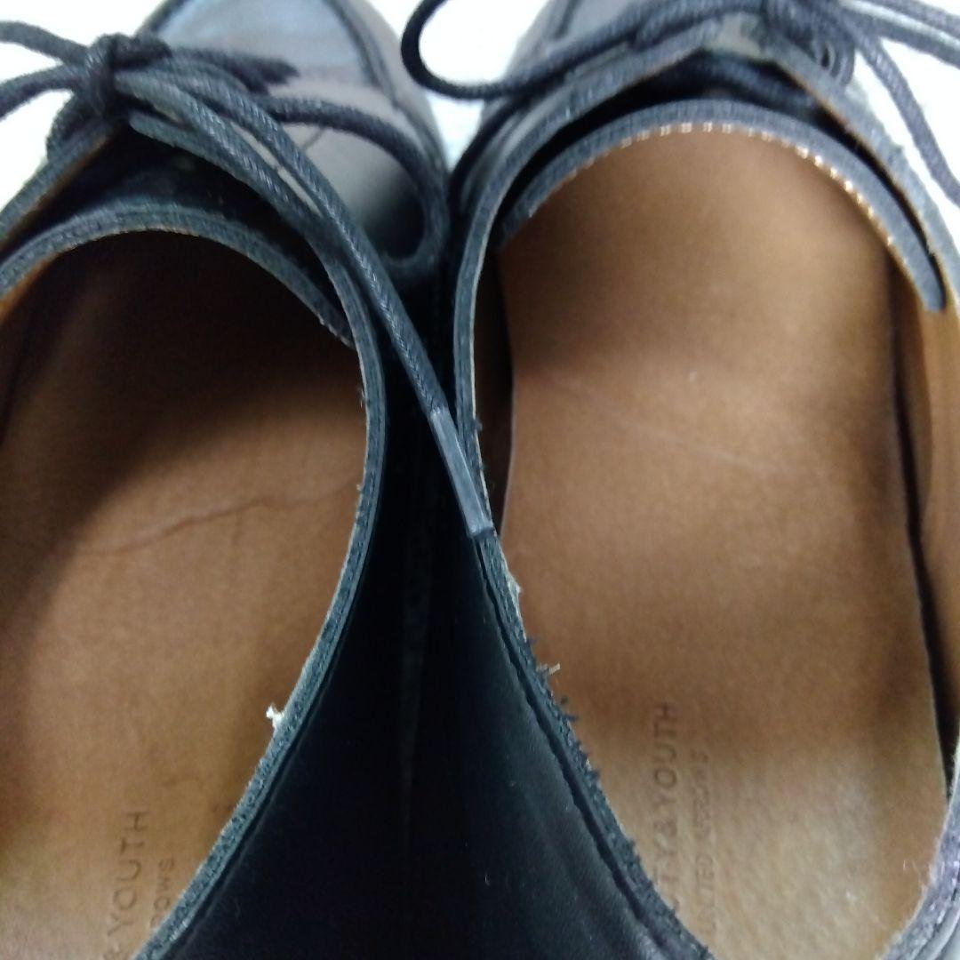 BEAUTY&YOUTH ユナイテッドアローズ　黒革靴28cm