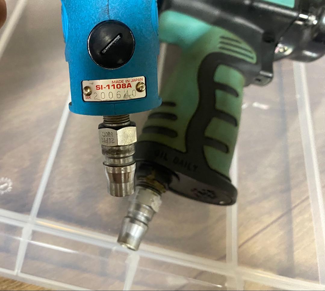 信濃機販　インパクトレンチ&エアラチェットのセット　特別限定色　(中古)