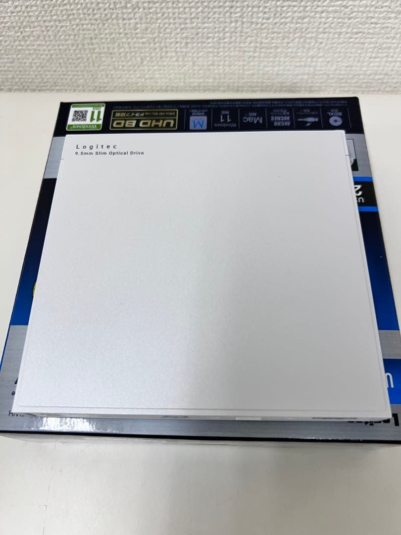 #DVD121ロジテック ブルーレイドライブ 外付けLBD-PWB6U3CSWH