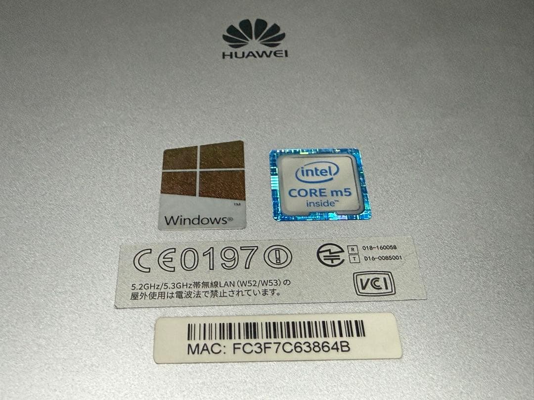 Huawei MateBook M5 8GBタブレット