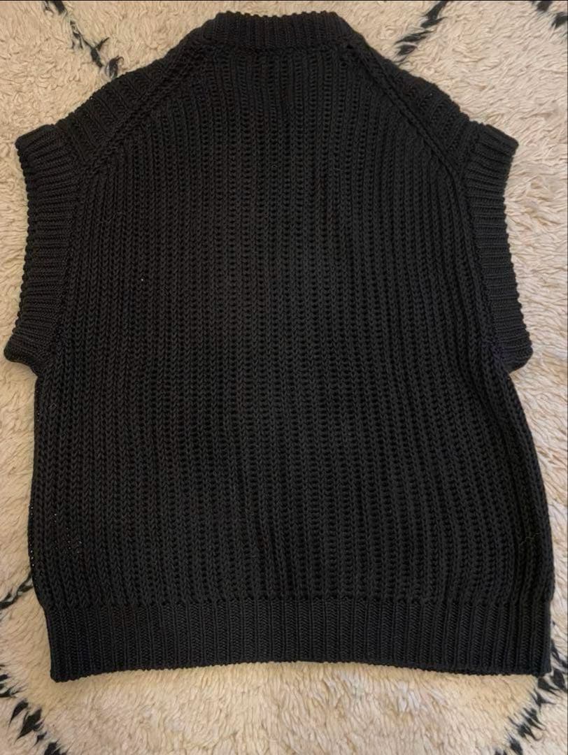 u*i様 cristaseya クリスタセヤ 3yarns Gilet ニットベ