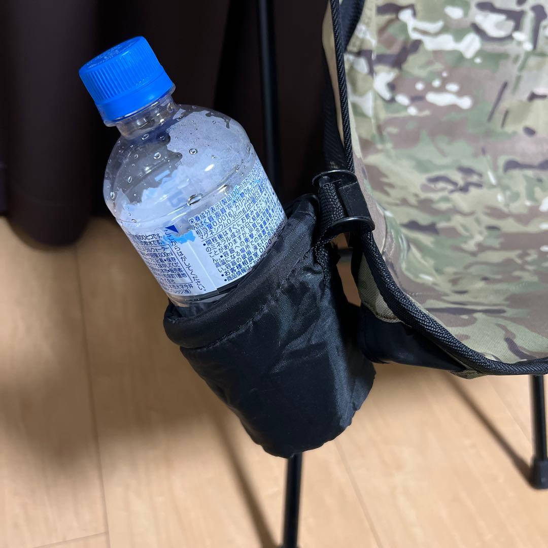 【廃番品】Helinox キャンプチェア　ボトルホルダーのおまけ付き