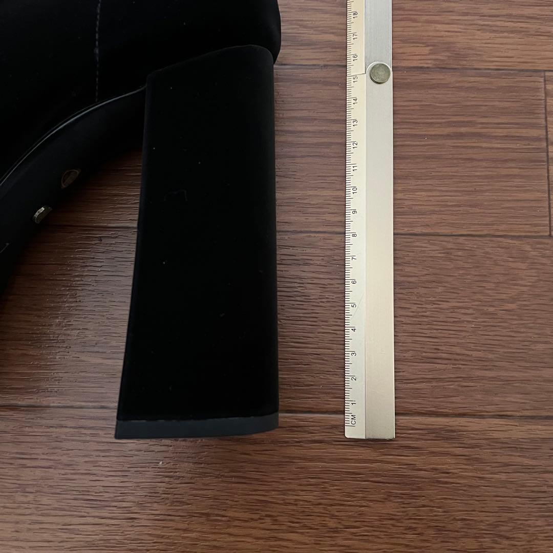 【新品未使用】Darich ウルトラストレッチレザーロングブーツ24.5cm