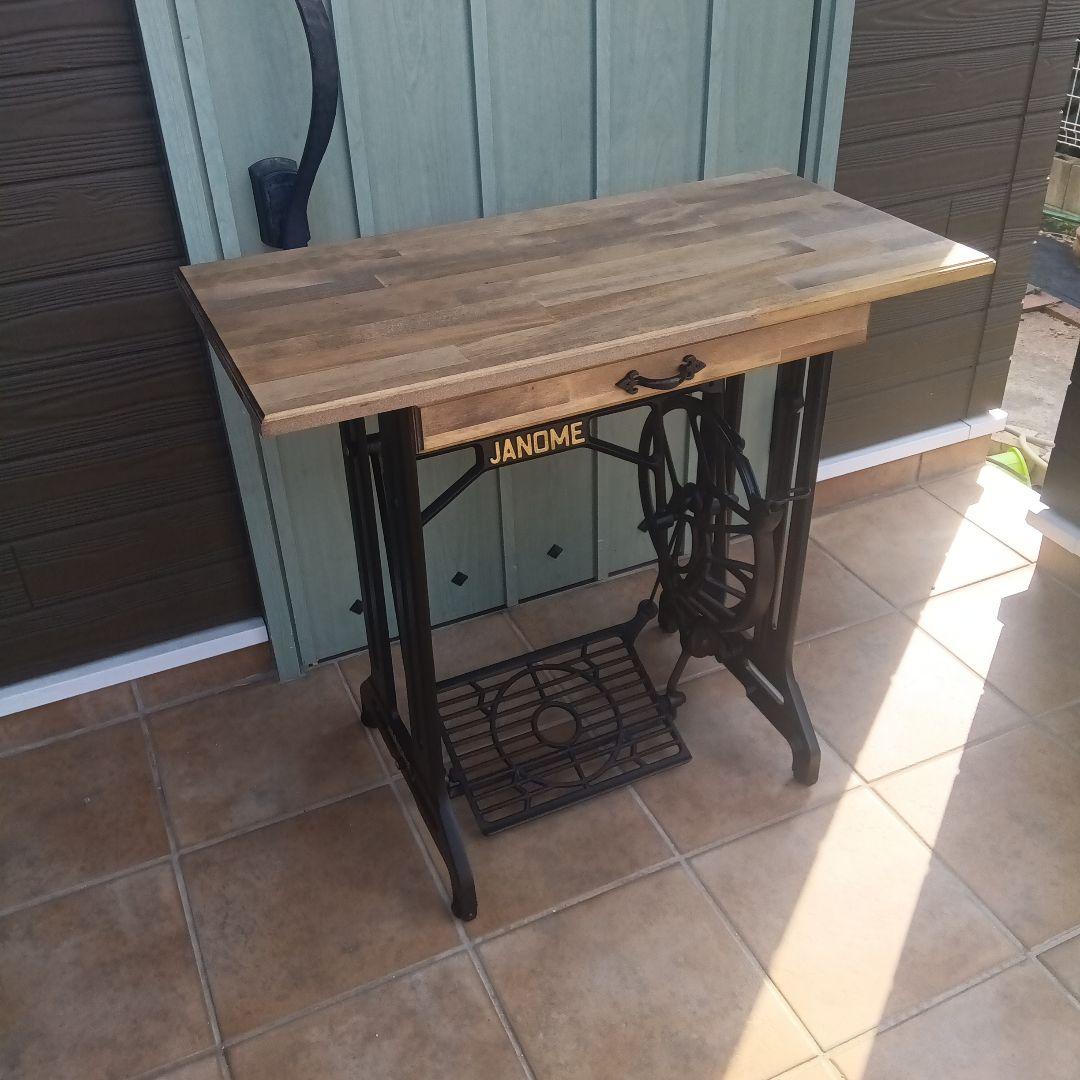 足踏みミシンテーブル　ジャノメ　JANOME