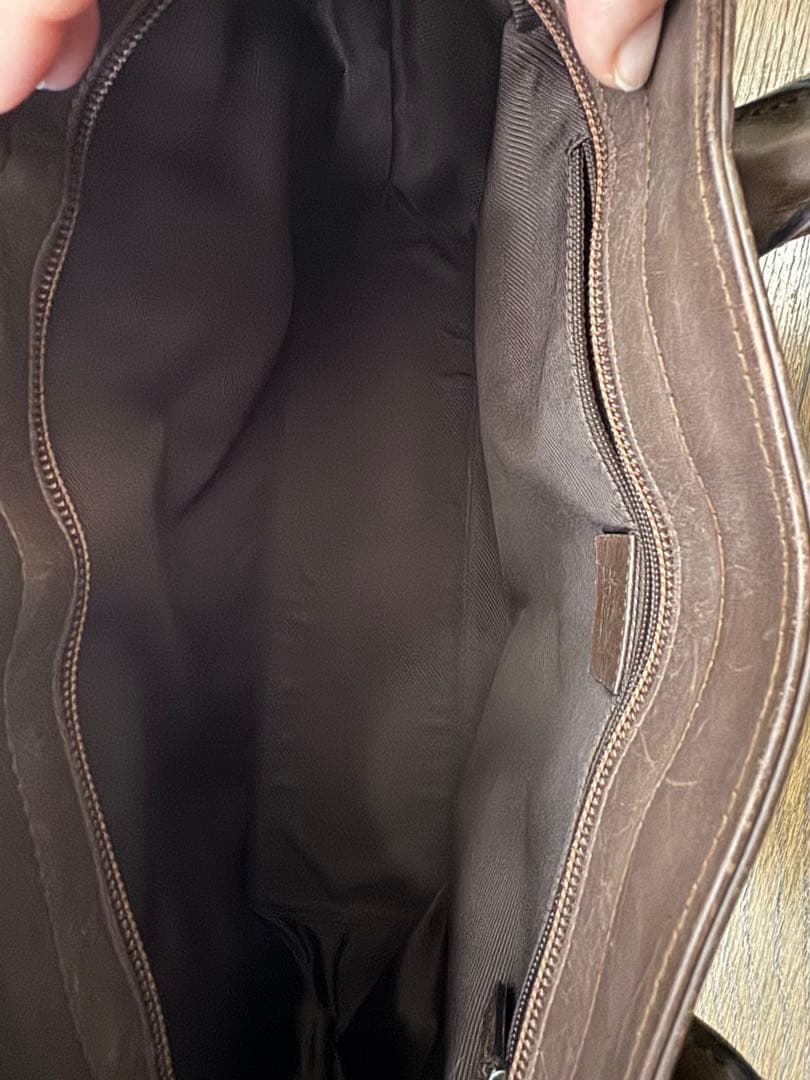 GUCCI GGキャンバス ブラウン(保存袋あり)