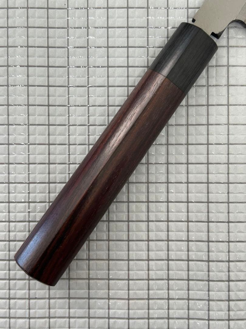 仙助 包丁 刺身包丁 柳刃包丁 安来鋼青紙２号 270mm 紫檀シノギ柄 ①