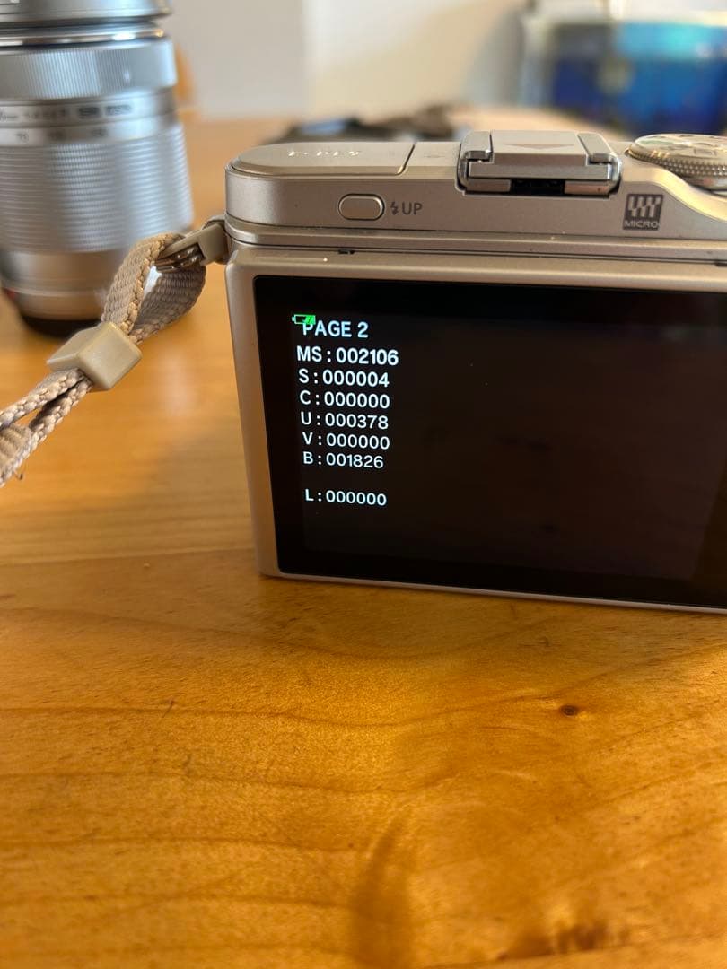 【極美品】OLYMPUS ミラーレス一眼 PEN E-PL9 [ブラウン]