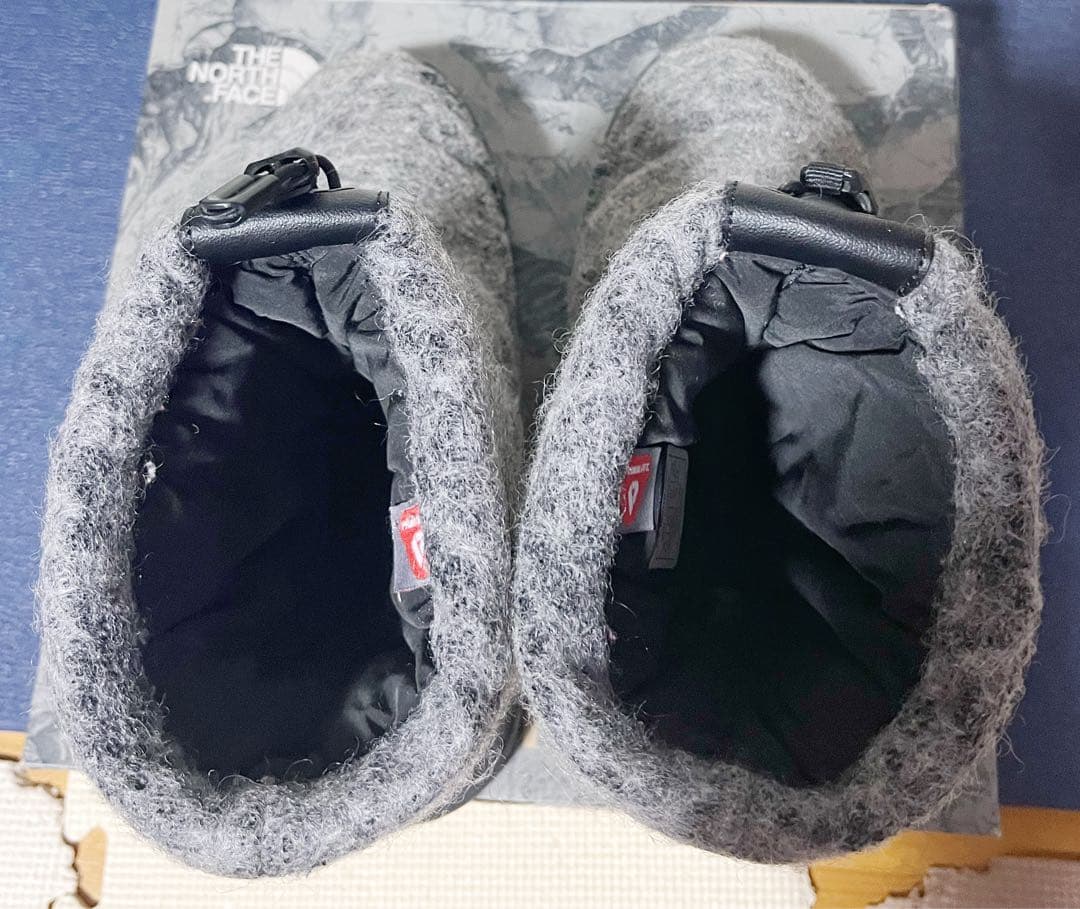 ノースフェイス グレー ブーツ