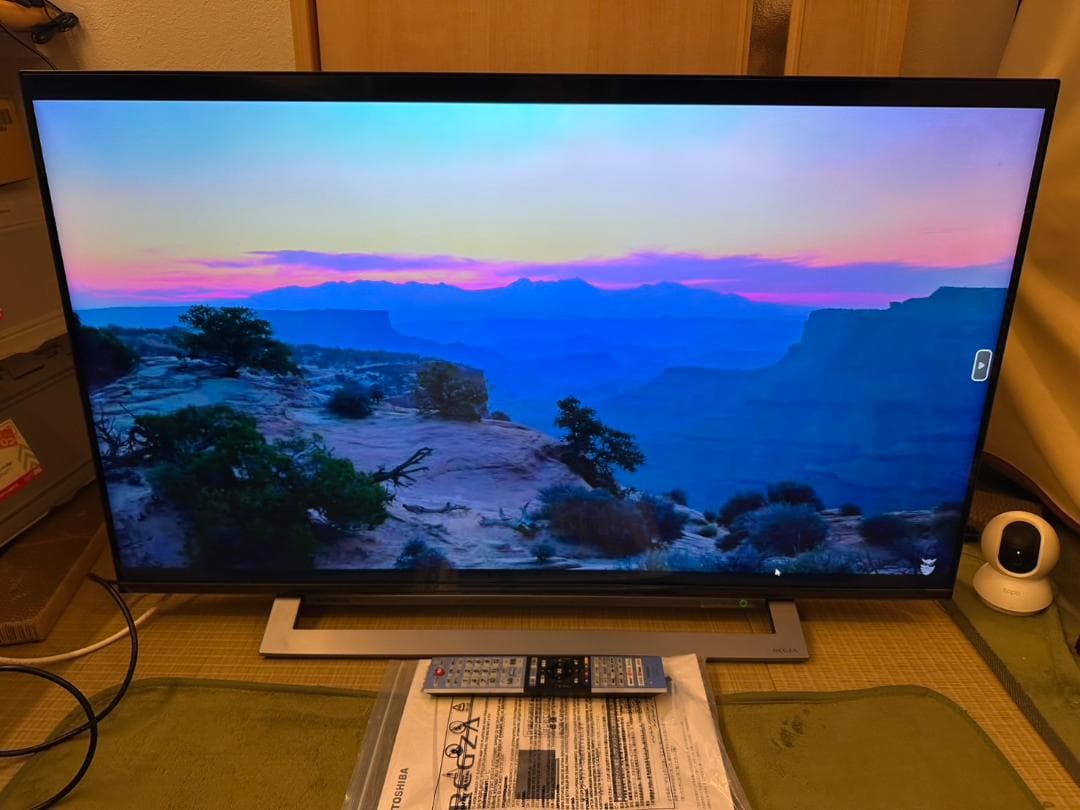 超美品！TOSHIBA 東芝 4K テレビ　43M530X　2019年製　43型