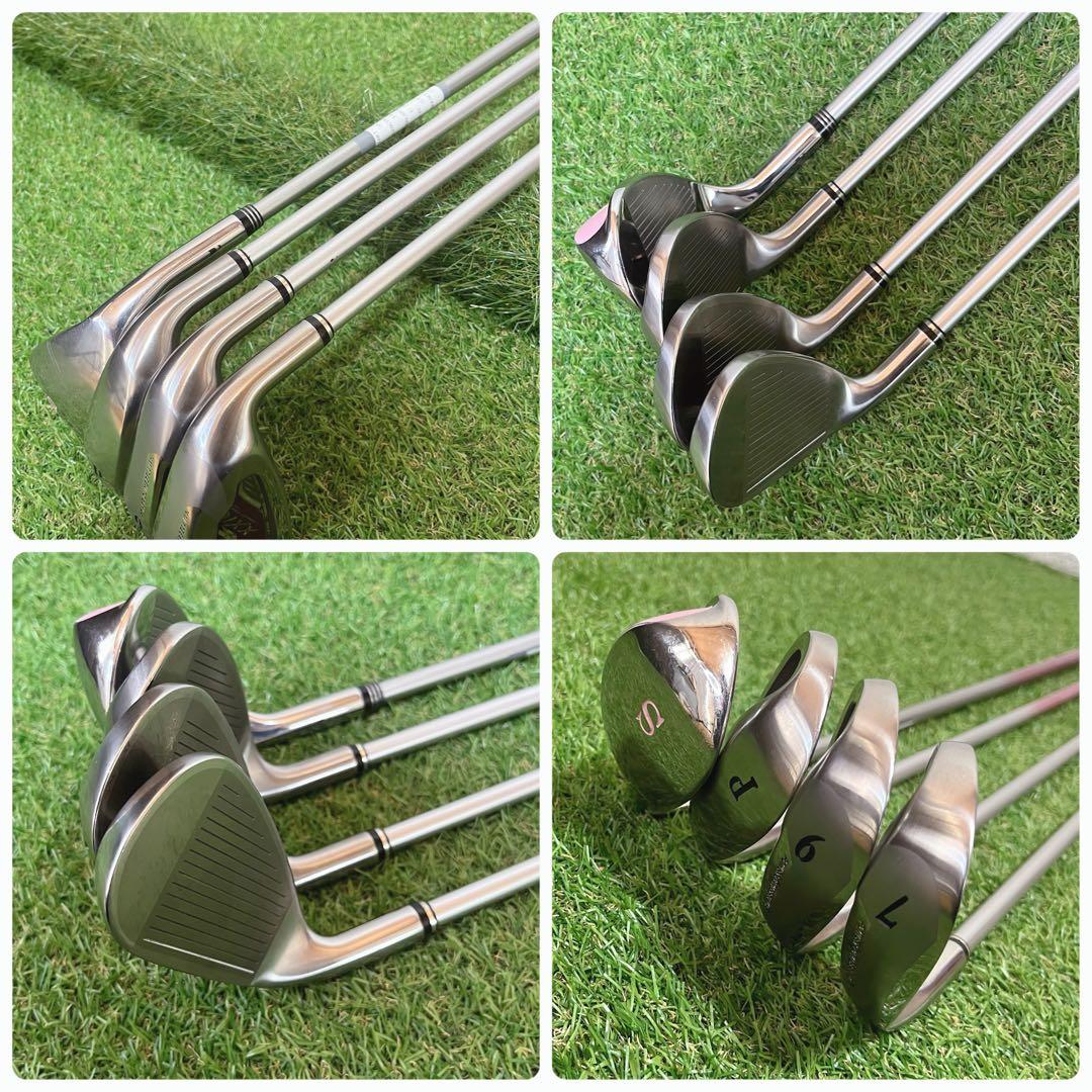 XXIO ODYSSEY バーバリーゴルフ他 レディースゴルフクラブ8本セット