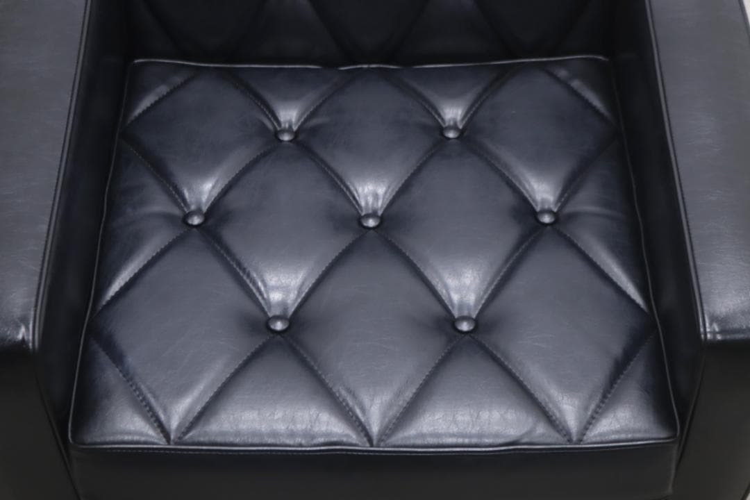 ※※専用※※　カリモク60 ロビーチェア 1シーター ブラック 黒 レトロ 2