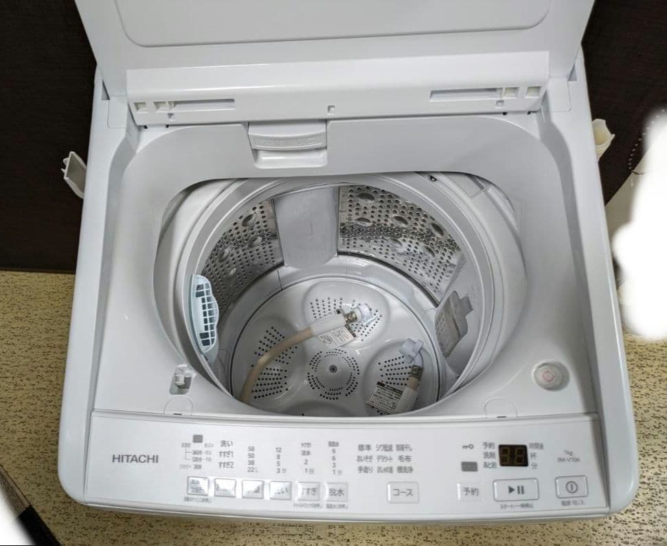 51188　日立　BEATWASH　BW-V70K　2024年製