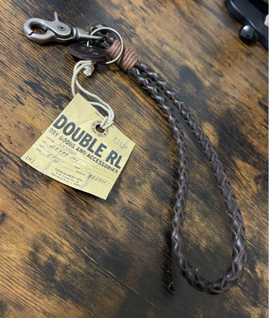 レア！RRL廃盤★レザーウォレットチェーン★新品未使用品★rrl ラルフローレン