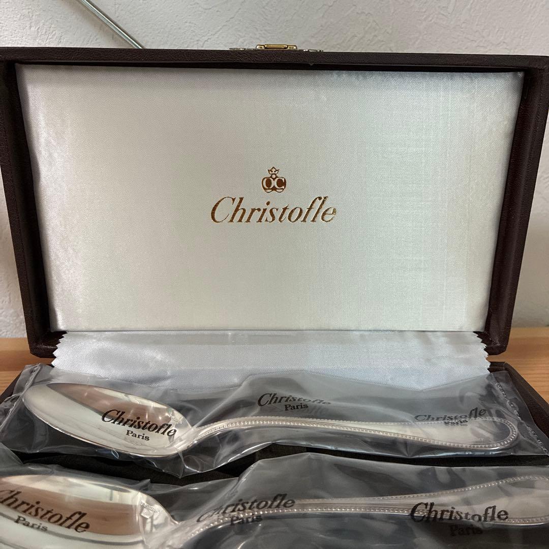 クリストフル　Christofle 銀食器 スプーン 2本セット　カトラリー