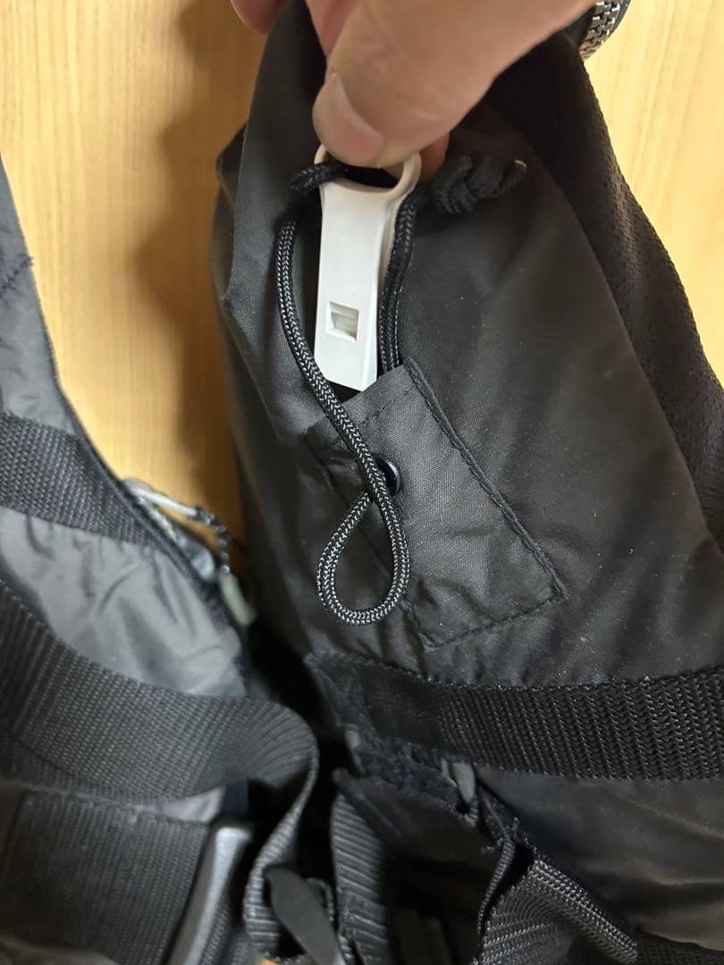 SHIMANO XEFO フィッシングベスト ブラック　付属品あり