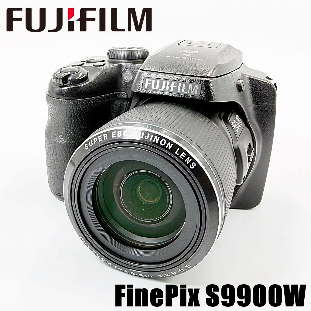 フジフイルム FinePix S9900W ブラック コンデジ カメラ 中古