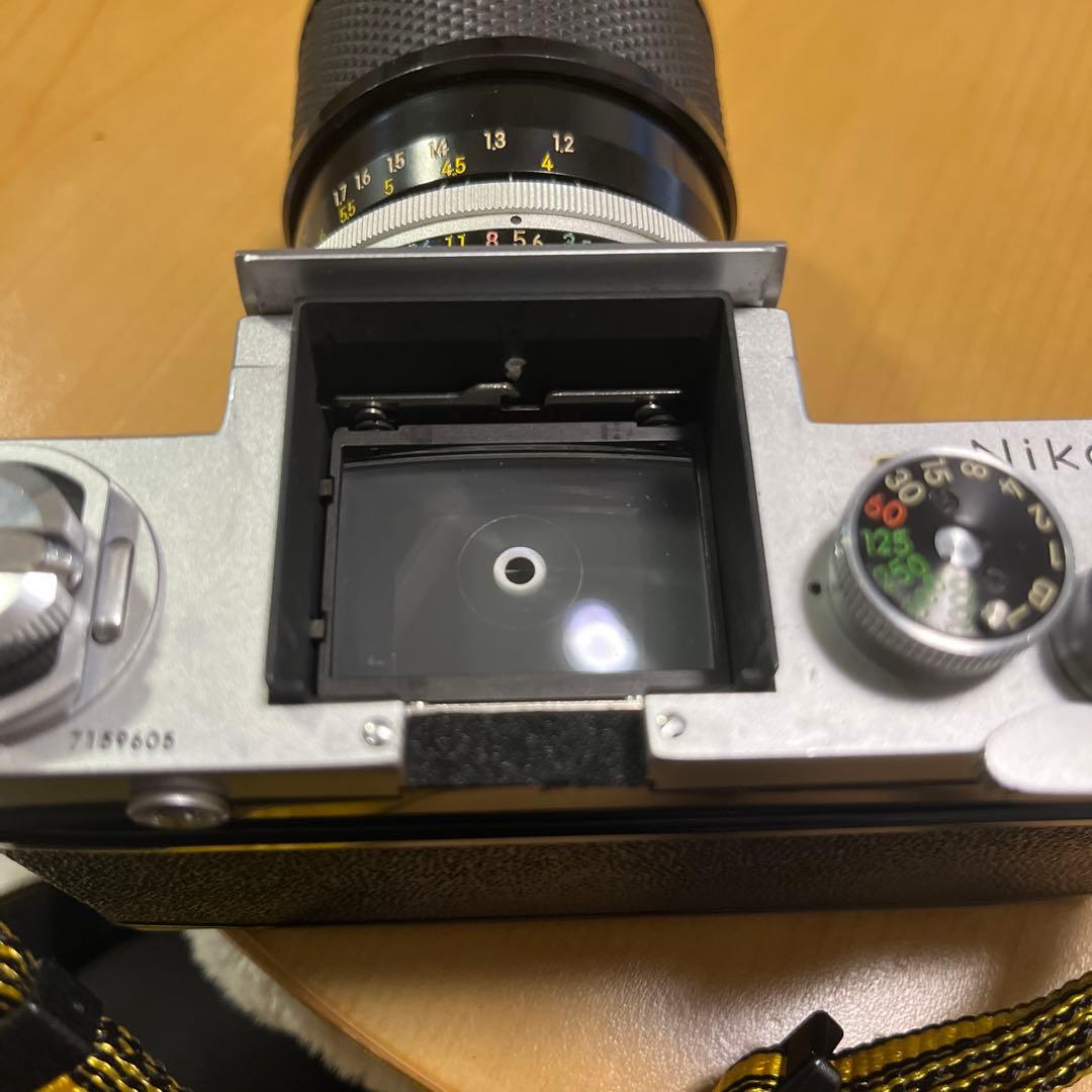 Nikon ニコン F レンズ付き 訳あり