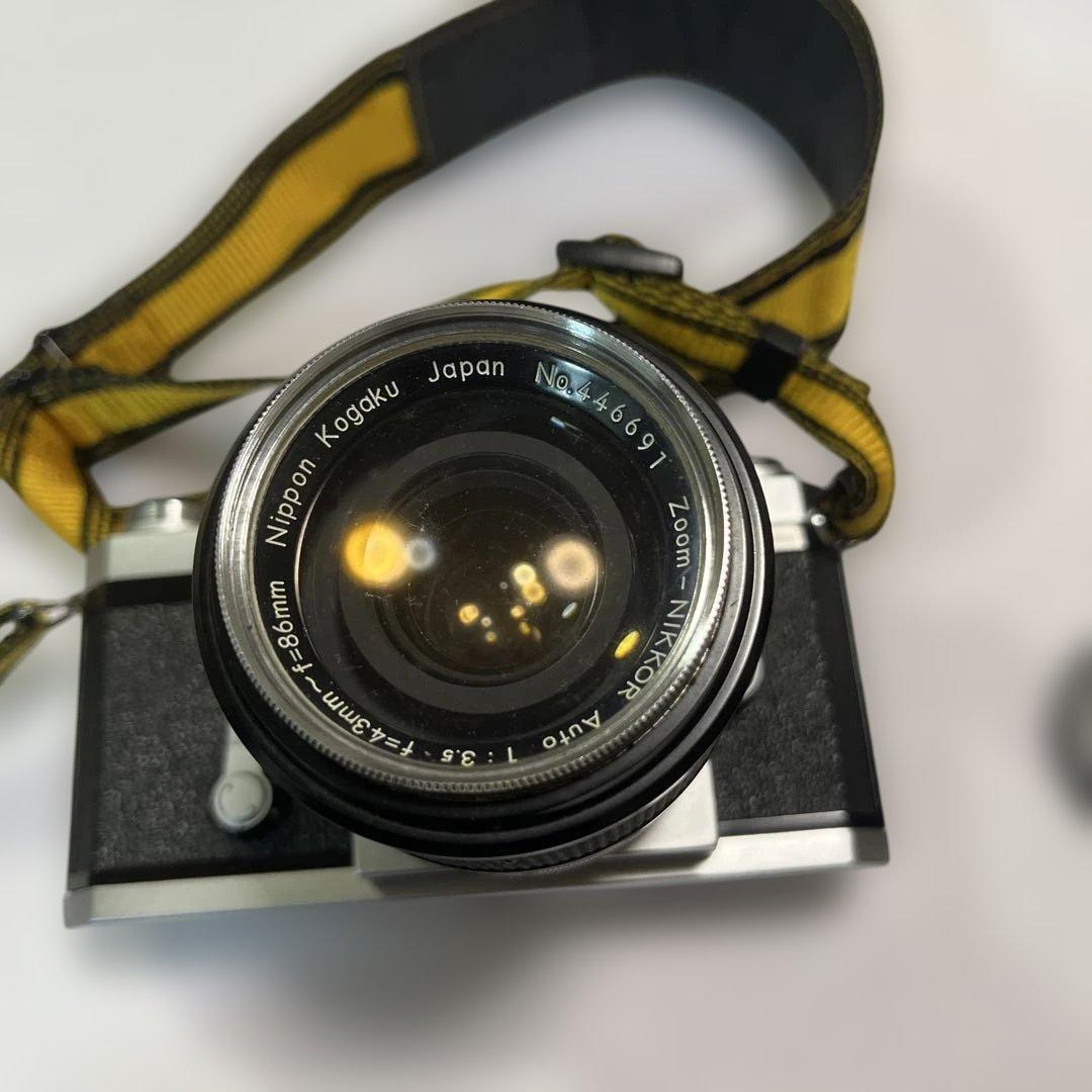 Nikon ニコン F レンズ付き 訳あり