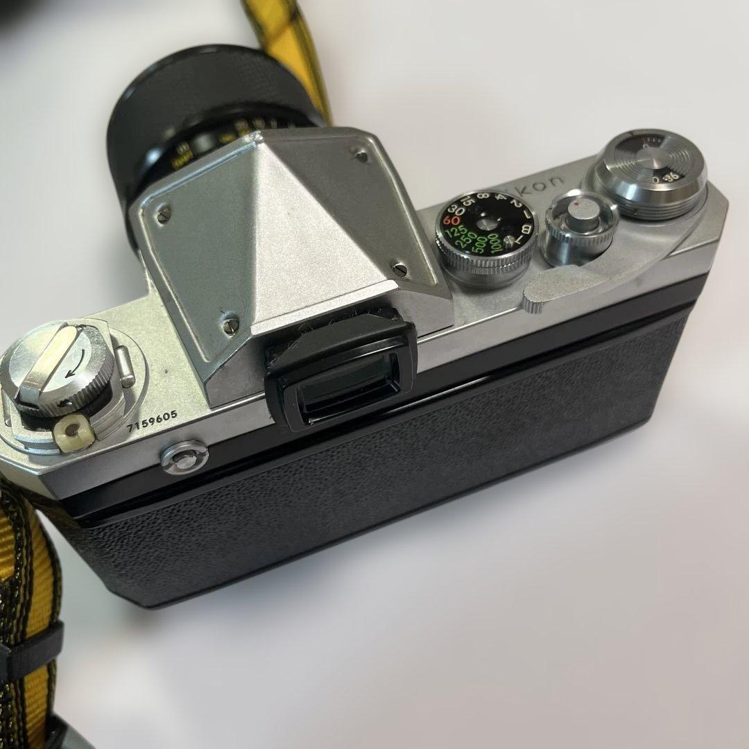 Nikon ニコン F レンズ付き 訳あり