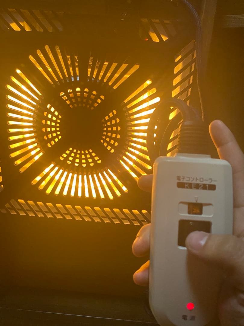 ダークブラウン 木目調　こたつ 縦約105cm x 横74cm高さ約42cm