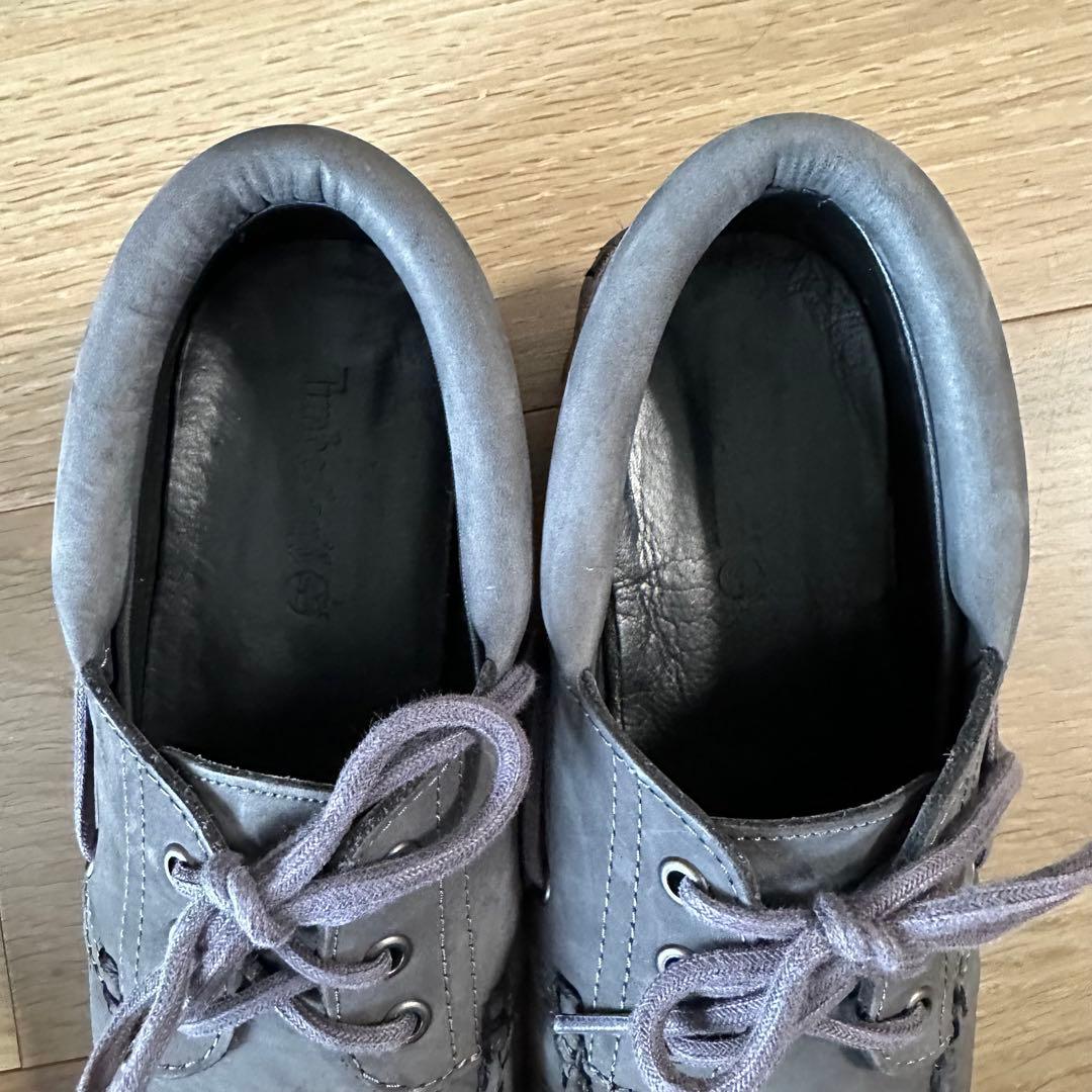 美品‼️Timberland 3eye デッキシューズ 27cm グレー
