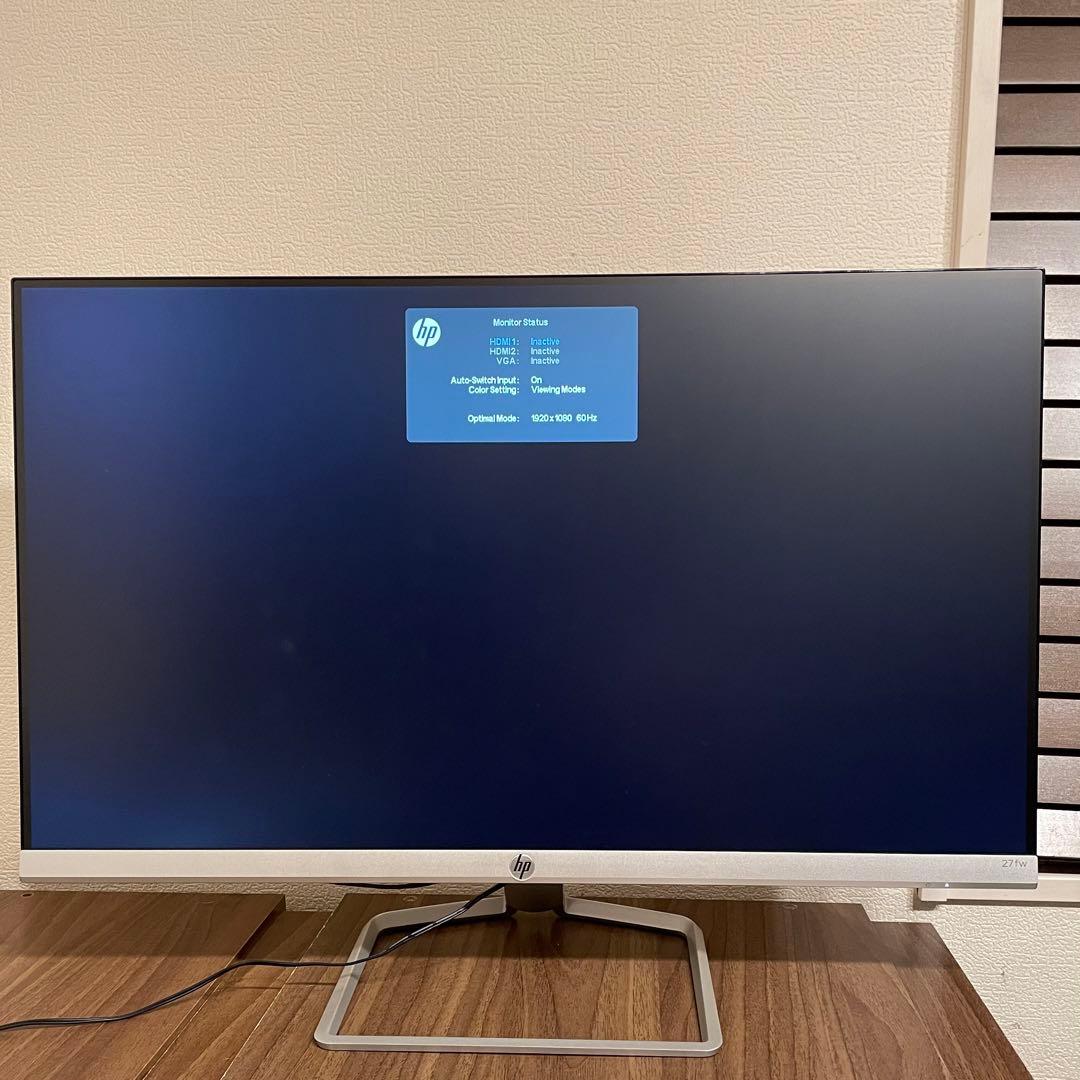 HP 27fw Display 27インチ モニター 本体