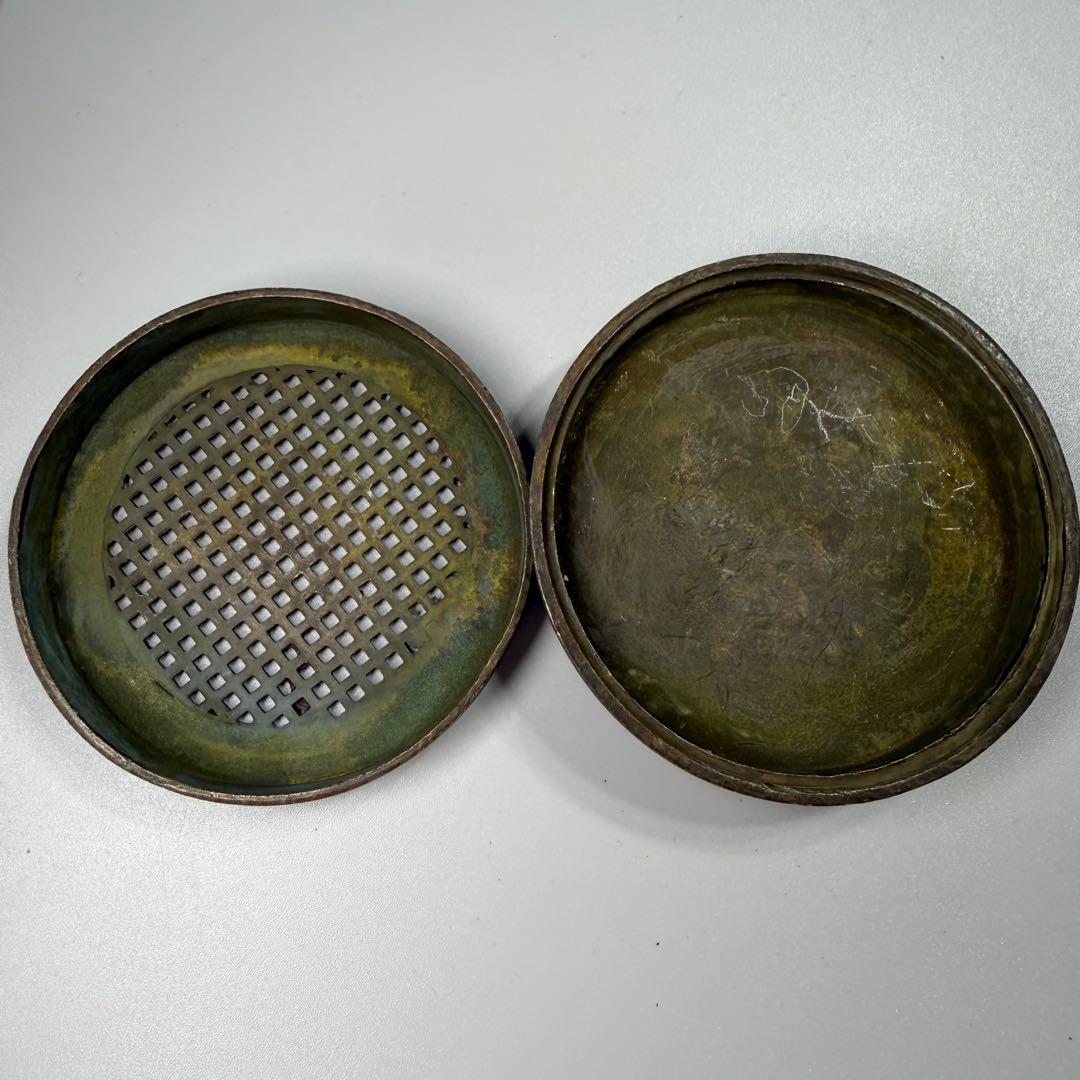 香炉　繊細の置物　美術品　旧蔵