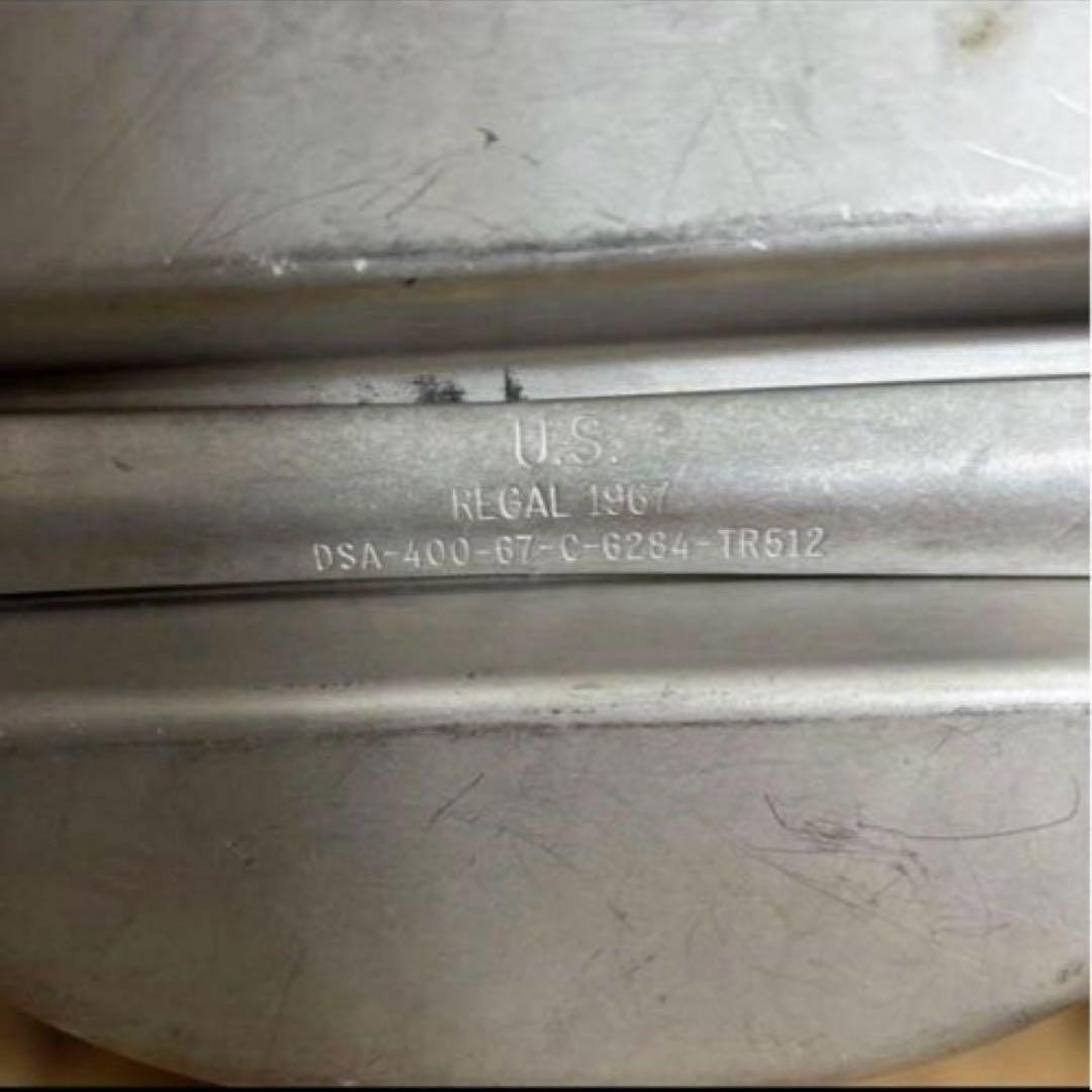 米軍実物　1967年　メスキットパン　カトラリーセット　送料無料② 67年