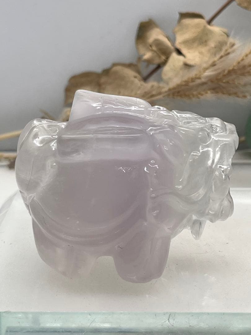 ポンポン様9【1965】スケスケ羽根龍亀 フローライト