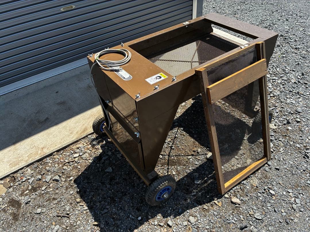 <発送も致します>電動　土ふるい機 B型 土篩機 笹川農機