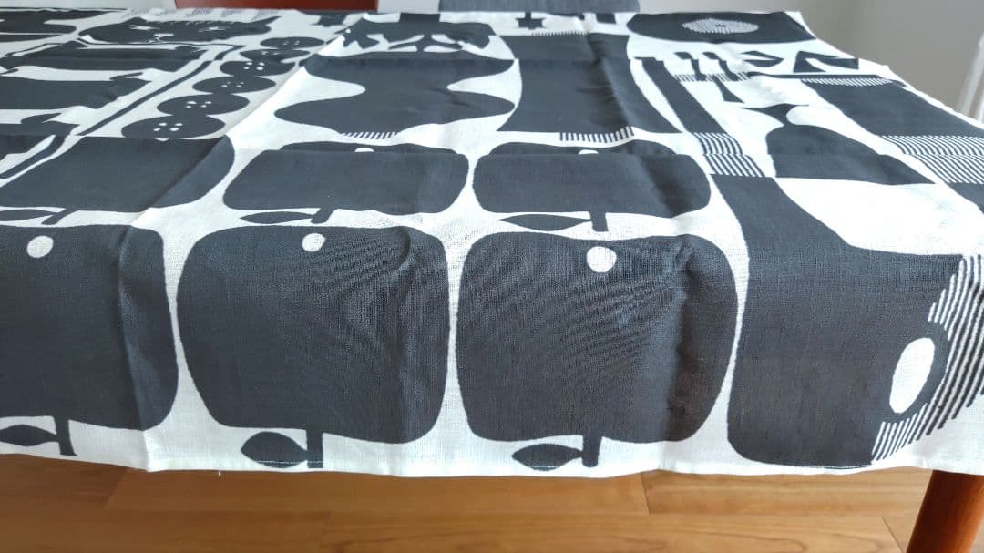 【未使用品】スティグ・リンドベリ 西武百貨店　テーブルクロス　ファブリック