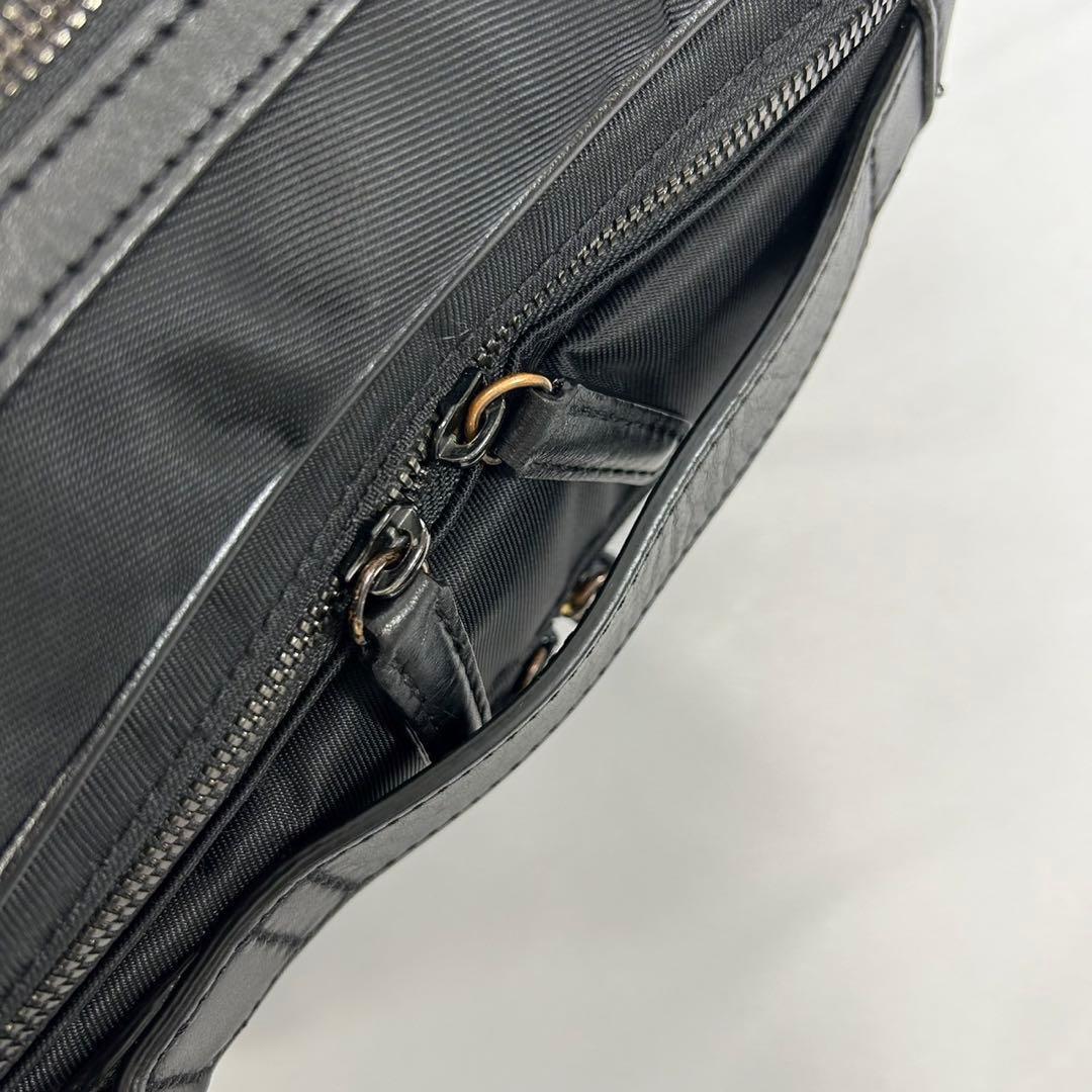 【訳あり美品】ブラックレーベル クレストブリッジ 3way ビジネスバッグ 黒