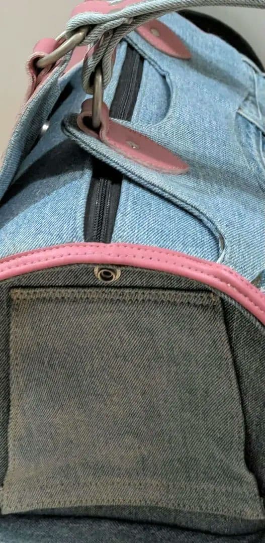 【DOGGY DOLLY】 ✦カワイイ♥ピンクデニムキャリーBAG♡オマケ付き♪