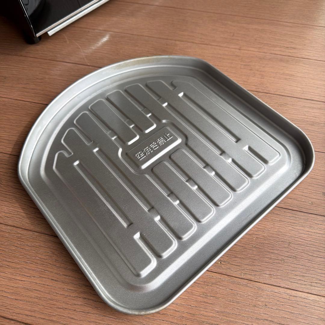 オーブントースター　象印　ブラック トースター メッシュトレイ付きET-GP30