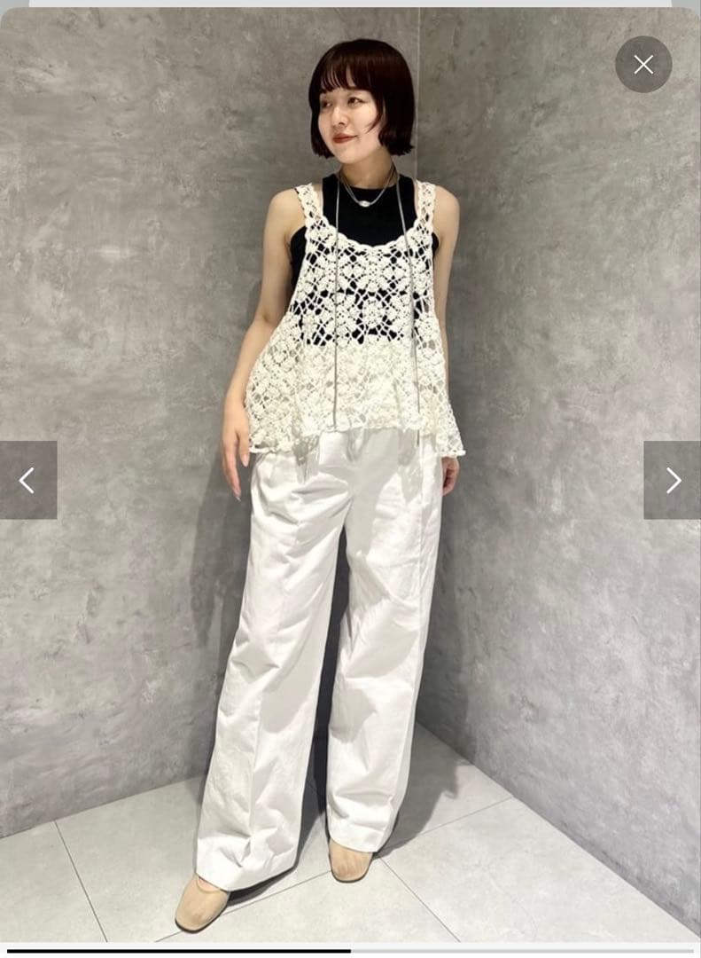 【新品】IENA クロシェタンク