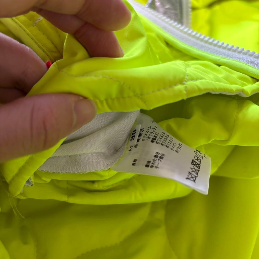 最新 アルチビオ セットアップ ダウン ベスト スカート シルバー 中綿