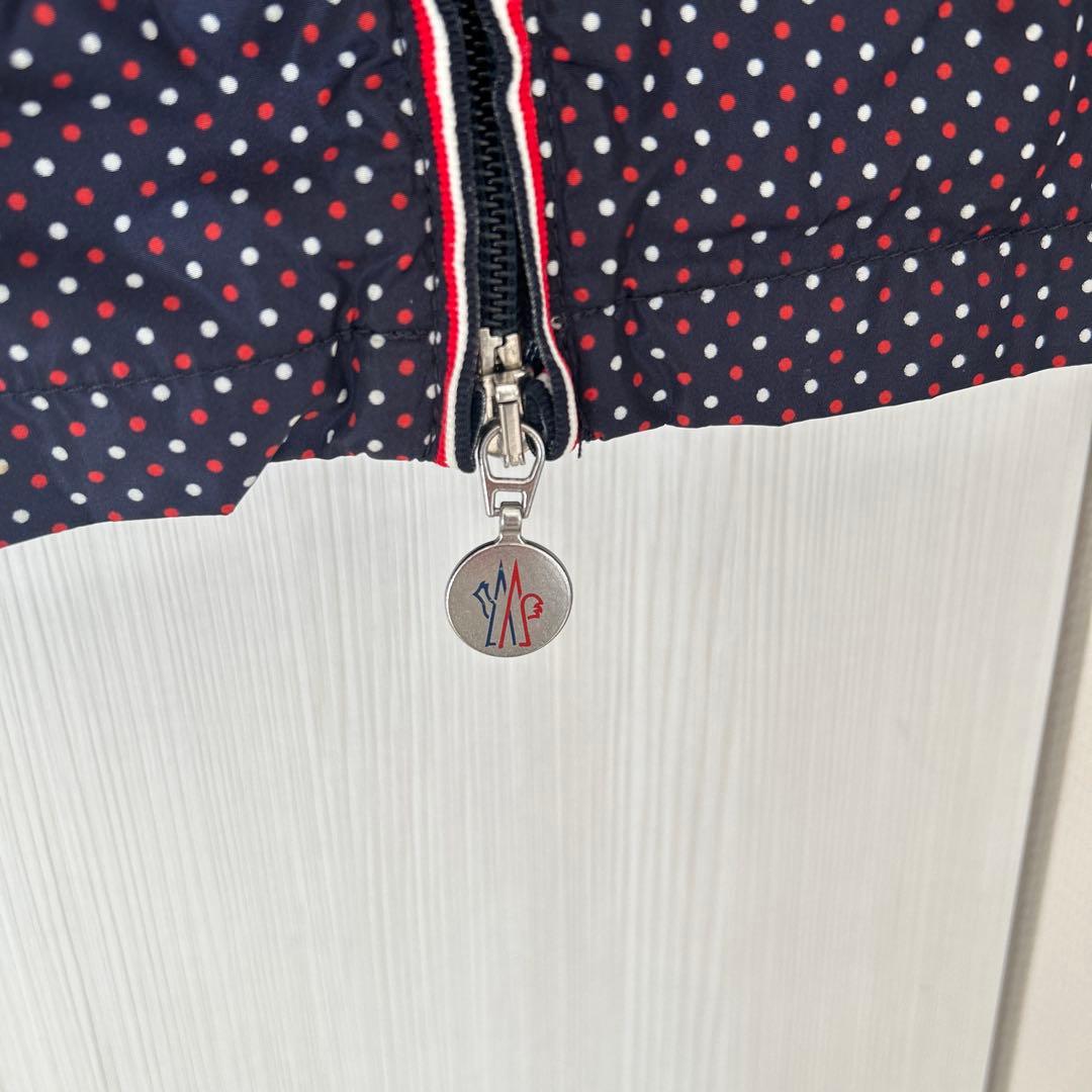 MONCLER モンクレール　メンズナイロンジャケット　ネイビードット　サイズM