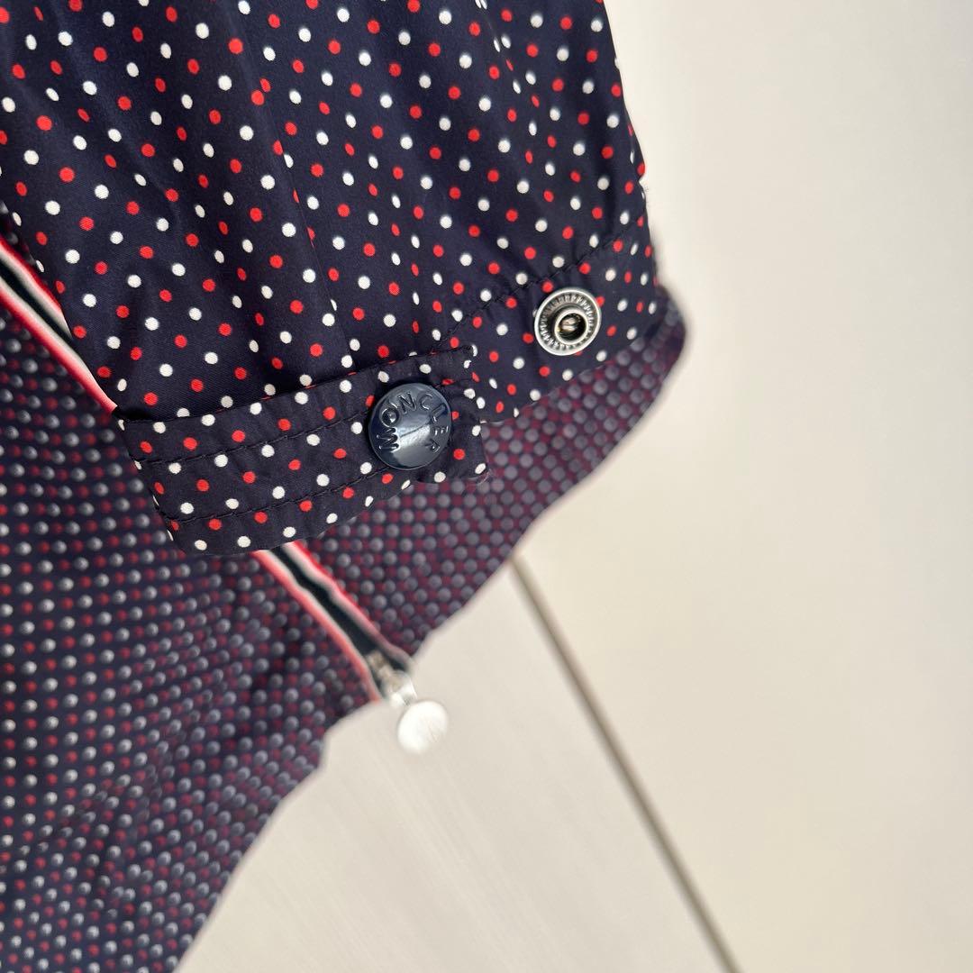 MONCLER モンクレール　メンズナイロンジャケット　ネイビードット　サイズM