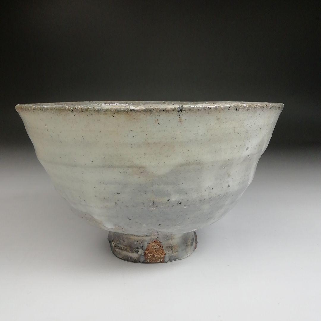 Ｓ８６４　茶碗　『唐津茶碗』『四代　中野陶痴造』　共箱　抹茶碗　茶道具