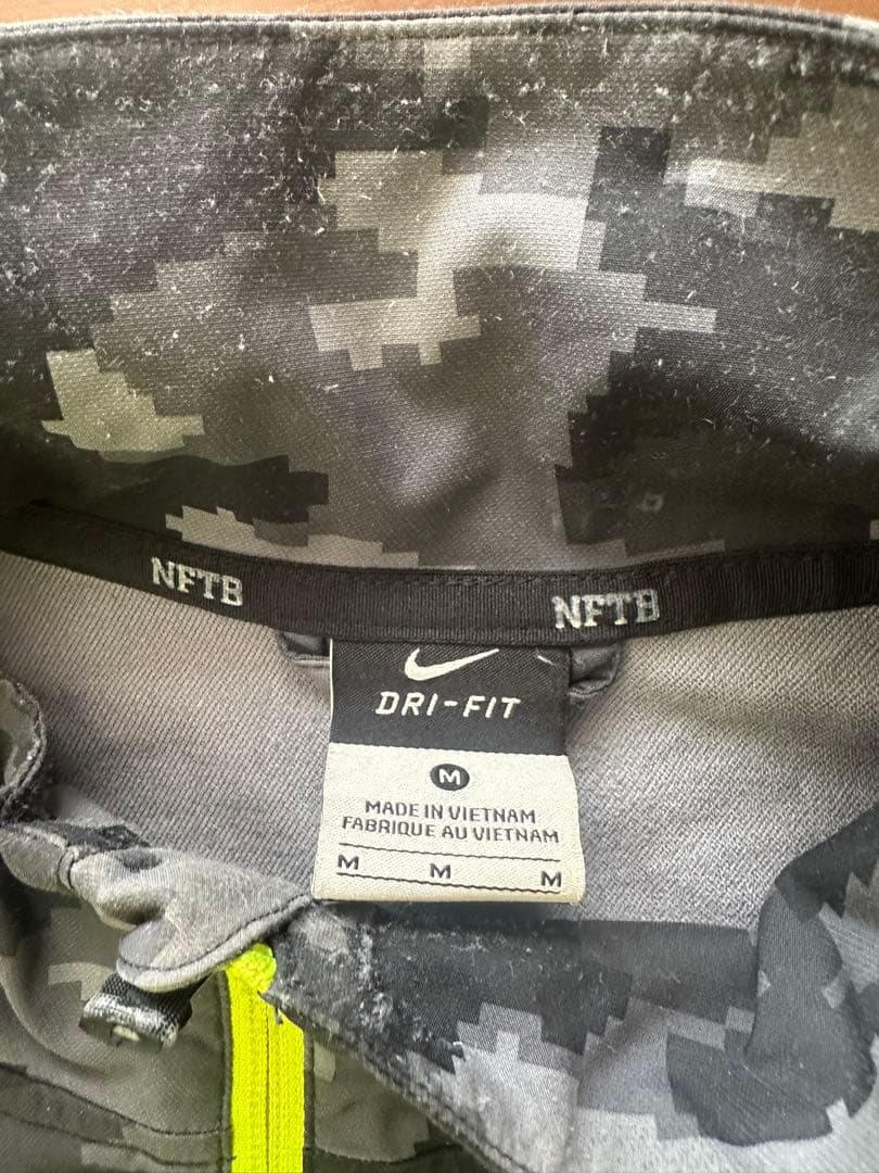 NIKE NFTB DRI-FIT WOVEN カモフラ セットアップ M