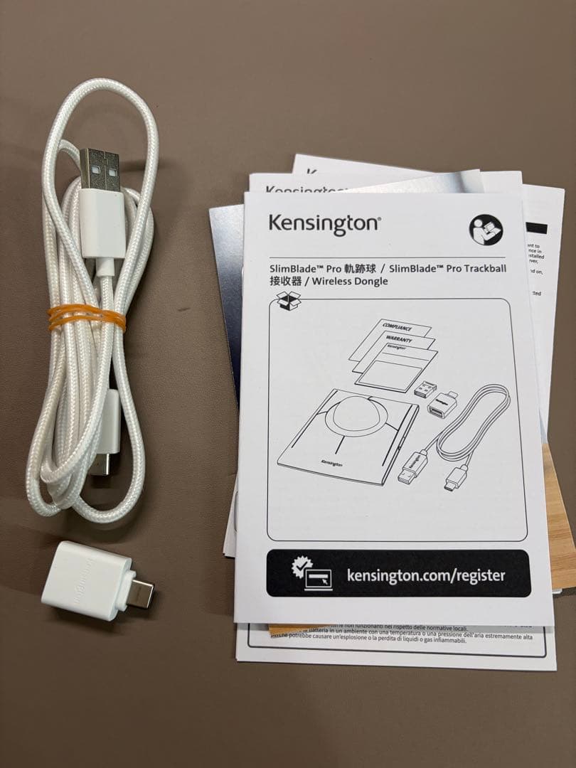 Kensington SlimBlade Pro EQ トラックボール本体