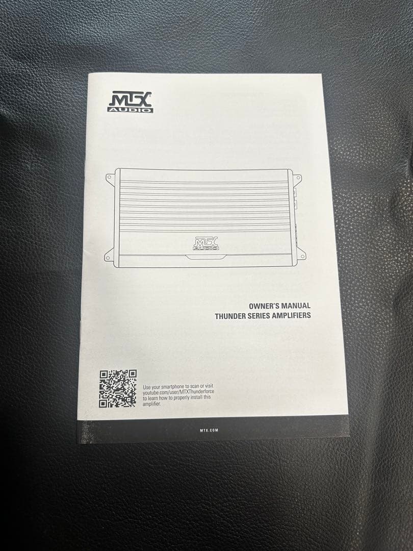 MTX Audio THUNDER75.4 75W×4chパワーアンプ