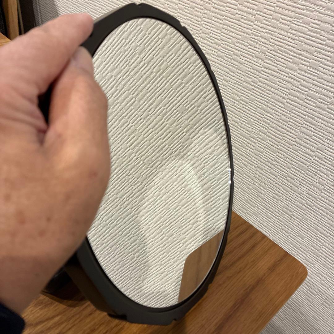 三彩芸術 陶器鏡女性の人物画